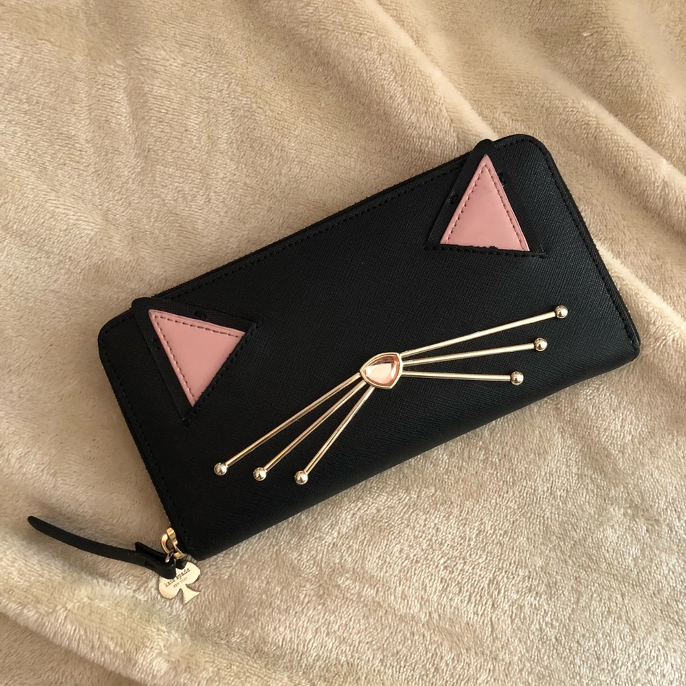JUST LIKE NEW Kate Spade Cat’s Meow Wallet/Clutch